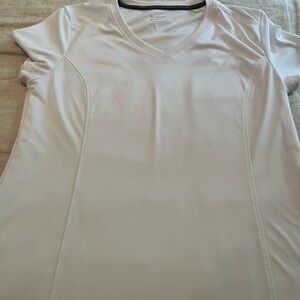 BCG white  Sleeve Fitted T-Shirt